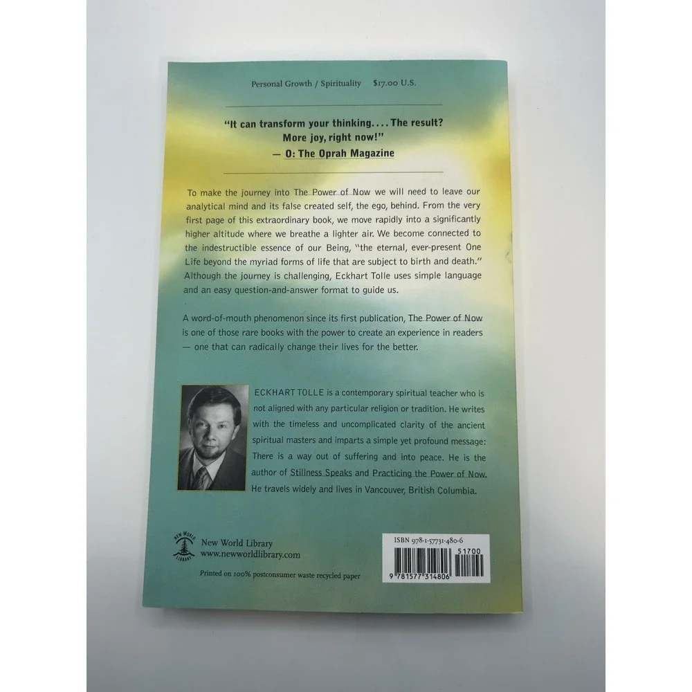 Power of Now : A Guide to Spiritual Enlightenment by Eckhart Tolle (2004, Trade